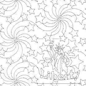 Liberty Birds 8″ Border Pattern 8″ Edge-to-Edge – MeadowLyon Designs